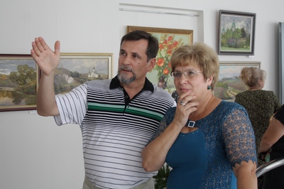 Игорь Чёрный с ректором Белгородского института культуры и искусств Ириной Борисовной Игнатовой Два мира