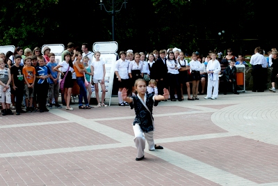 На олимпийской площадке
