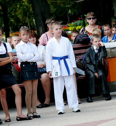 На олимпийской площадке