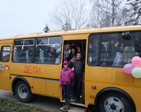 На новых автобусах
