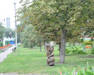 Изюминка алексеевского парка - деревянные скульптуры Парк нашего периода