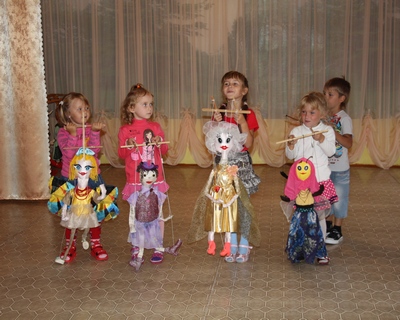 В «Солнышке» есть свой театр Нескучный садик