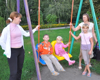 Парк - любимое место отдыха алексеевцев Парк нашего периода