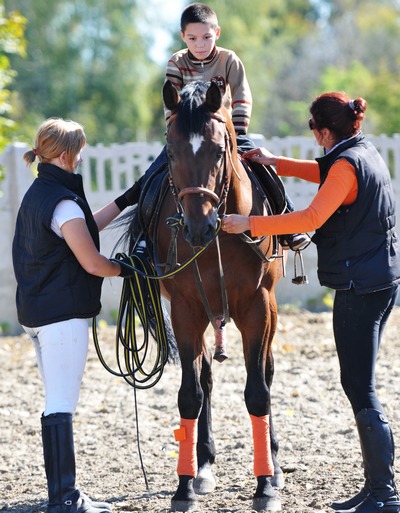 Кони и дети