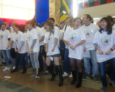 Команда белгородских студентов готовится к спортивному этапу акции «Время выбрало нас» Символ региональной власти