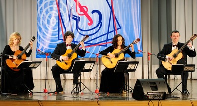 Выступление «Русского гитарного квартета» Апологеты классической гитары