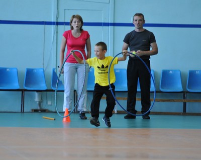 На финишной прямой семья Борзенковых из Старого Оскола Мама, папа, я…