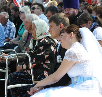 29 июля в Свято-Троицком храме села Муром обвенчались Вадим и Мария Лунёвы Это счастье, любовь и удача