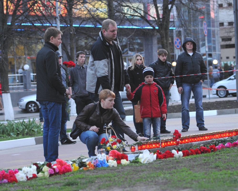 Белгород где стреляют. 22 Апреля 2013 года в Белгороде.