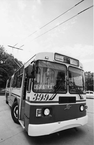Cтарый друг - троллейбус