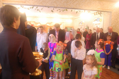 В этой сказке добрый волк