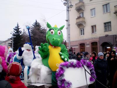 И вот она, нарядная…