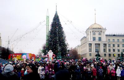 И вот она, нарядная…