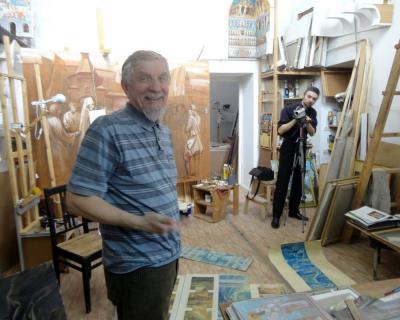 Художник-монументалист Александр Работнов:  Храмовому искусству  учились у древних мастеров