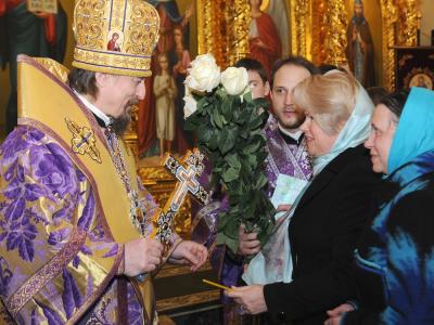 На Божественной службе